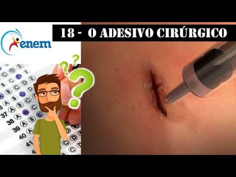 Thumbnail da aula: Questão 18 - O ADESIVO CIRÚRGICO  - Biologia no ENEM (2009:1)