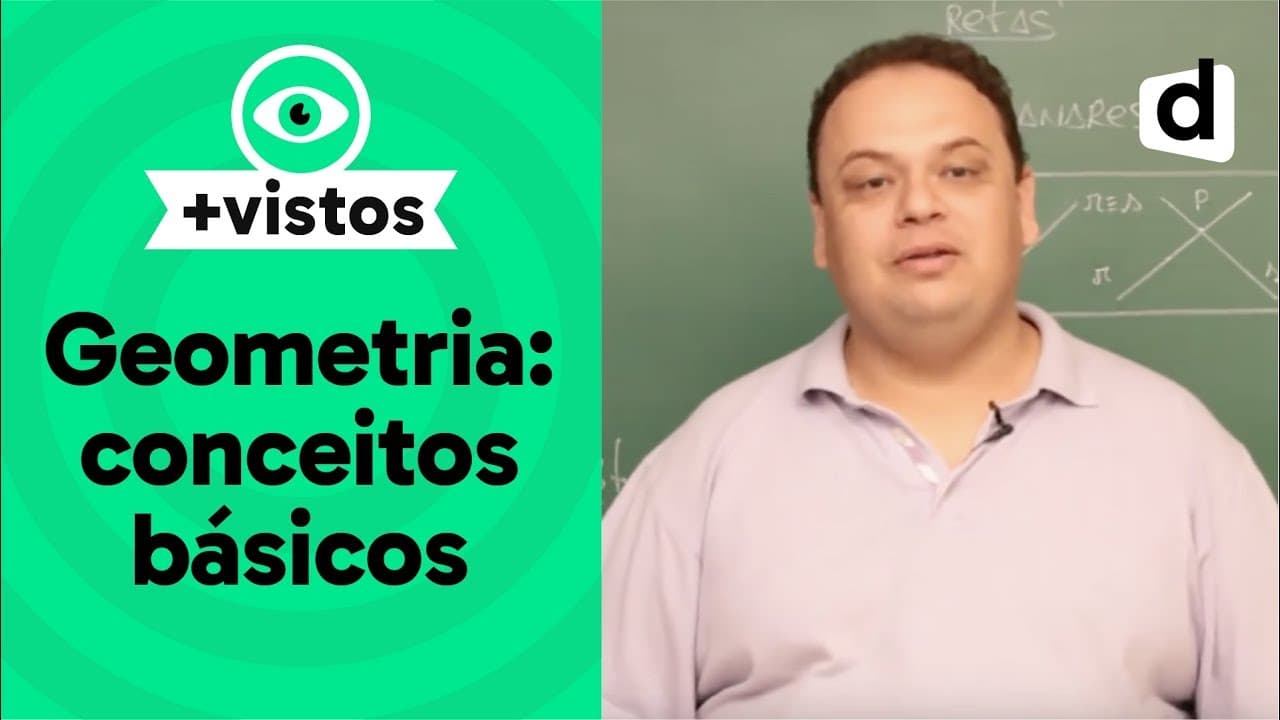 Thumbnail: GEOMETRIA: CONCEITOS BÁSICOS | MATEMÁTICA | DESCOMPLICA
