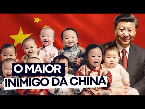 Thumbnail da aula: A CHINA pode se AUTODESTRUIUR em anos | Geopolítica |