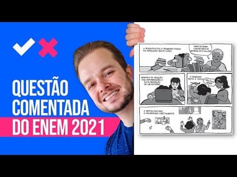 Thumbnail da aula: QUESTÃO ENEM 2021 - Ler o texto só atrapalhava a resolução dessa...