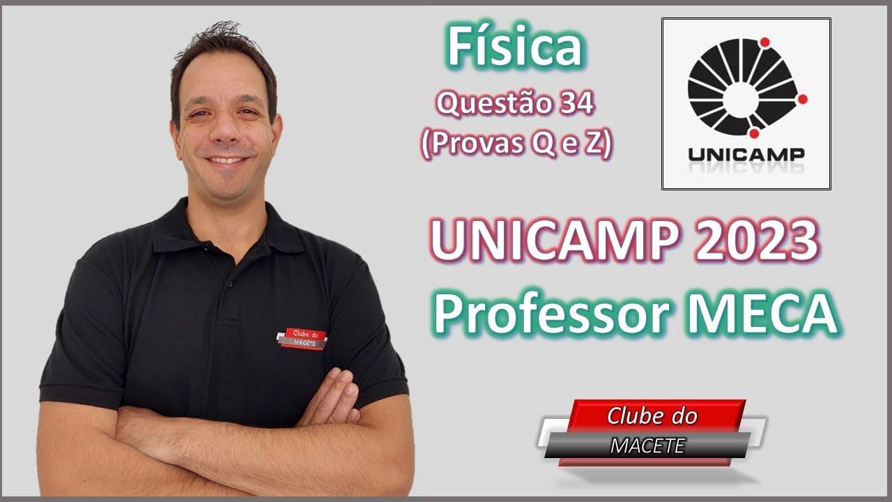 Thumbnail: UNICAMP 2023 | Questão 34 | Resolução | Física |  O planeta anão Ceres...