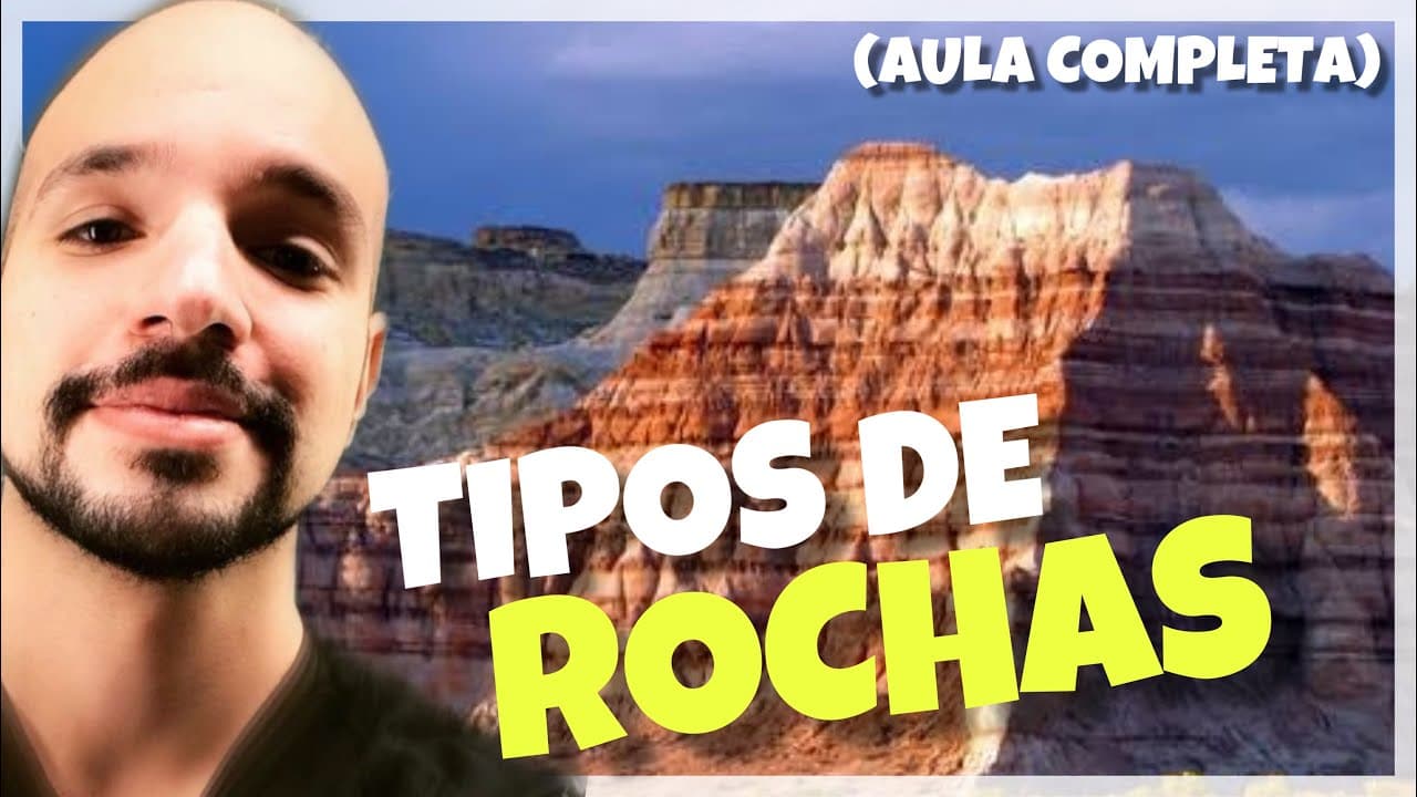 Thumbnail: Geologia - Tipos de Rochas (AULA COMPLETA) | Ricardo Marcílio