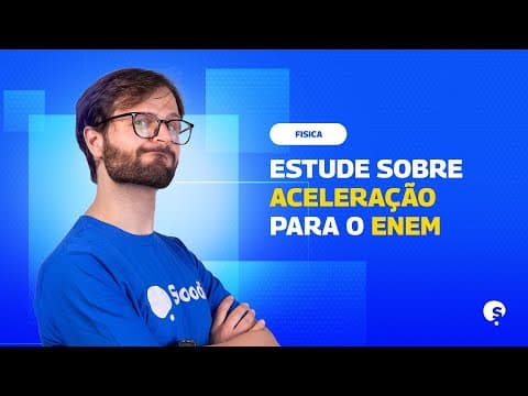 Thumbnail da aula: REVISÃO ENEM | MOVIMENTO RETILÍNEO UNIVORMEMENTE VARIADO (MRUV)
