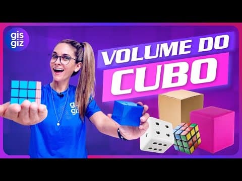 Thumbnail da aula: VOLUME DO CUBO