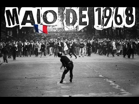Thumbnail da aula: MAIO DE 1968 NA FRANÇA