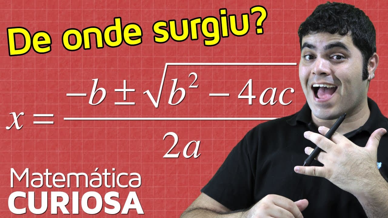 Thumbnail: Dedução da Fórmula de Bhaskara Completando o Quadrado | Matemática Rio