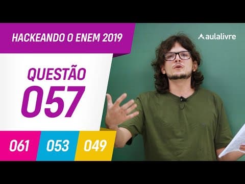 Thumbnail da aula: Enem 2019 | Geografia: Conselho de Segurança | Questão 57 (branco)