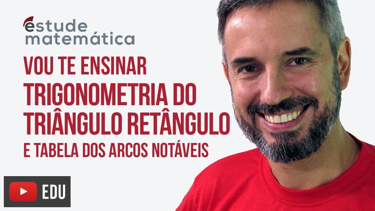 Thumbnail: Trigonometria do triângulo, tabela dos arcos notáveis [Geometria Plana: aula 10] – Vou te ensinar 81