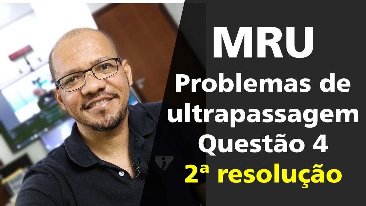 Thumbnail: MRU - EXERCÍCIO 4 - FILAS DE TRÂNSITO