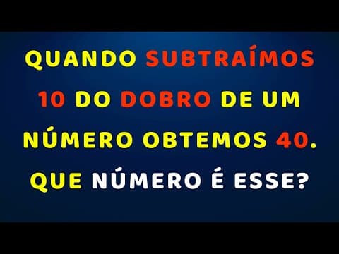 Thumbnail da aula: QUAL É O VALOR DE X?? DESAFIO QUE MUITOS ERRAM.📚🚀