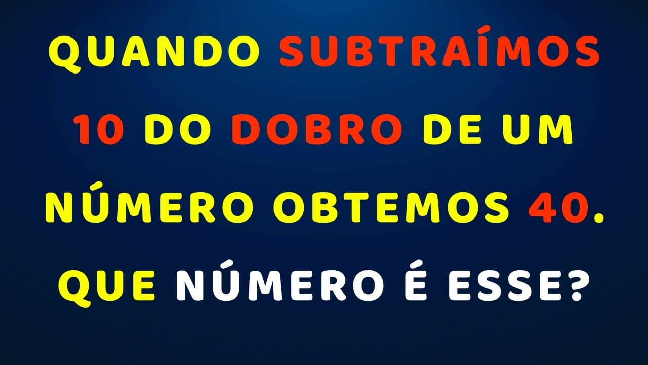 Thumbnail: QUAL É O VALOR DE X?? DESAFIO QUE MUITOS ERRAM.📚🚀
