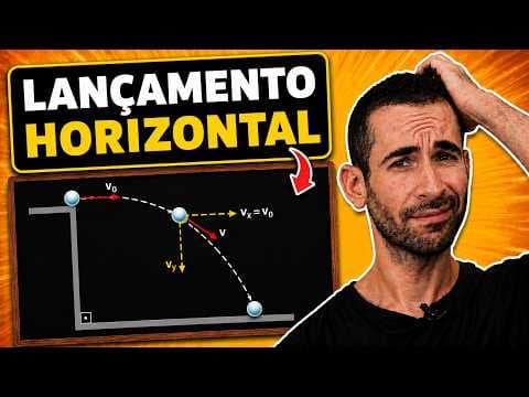 Thumbnail da aula: LANÇAMENTO HORIZONTAL - TEORIA E EXERCÍCIOS
