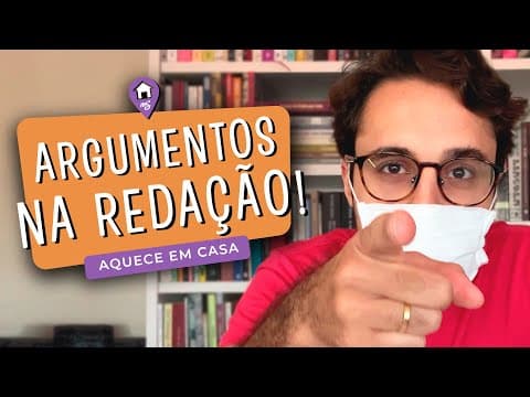 Thumbnail da aula: Aquece Corretor Sincerão: Argumentos no Desenvolvimento da Redação do ENEM