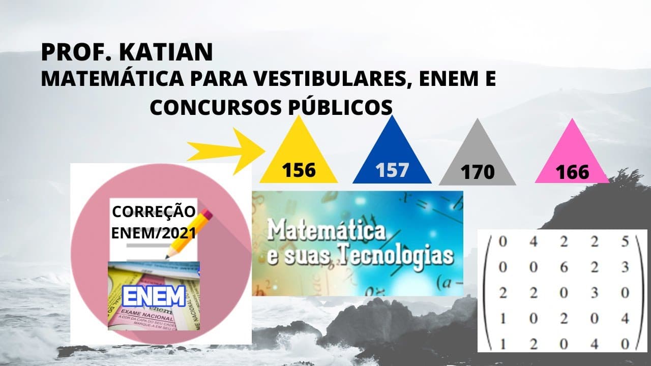 Thumbnail: RESOLUÇÃO ENEM 2021-QUESTÃO 156-CADERNO AMARELO- Uma construtora, pretendendo investir na construção