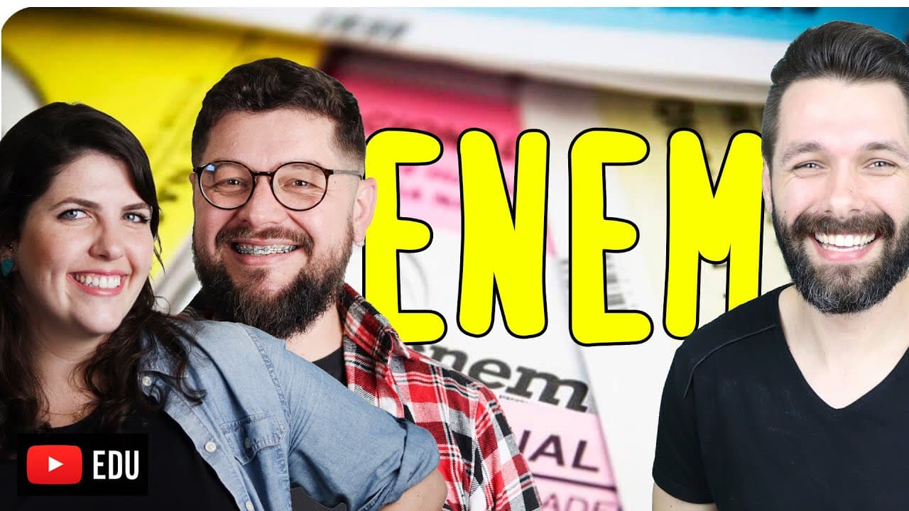 Thumbnail: REDAÇÃO NO ENEM - Um possível tema envolvendo BIOLOGIA e HISTÓRIA