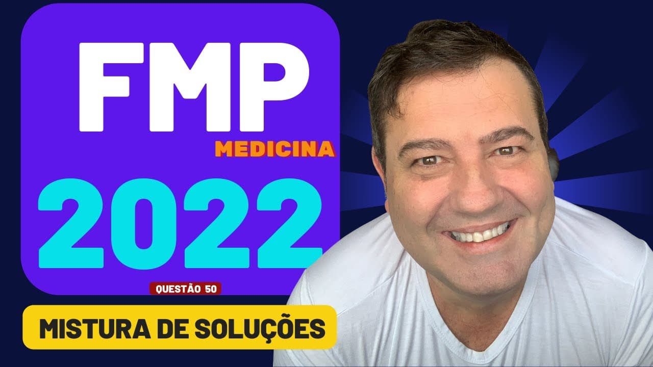 Thumbnail: 💡 FMP 2022 | UNIFASE  - Em um experimento uma amostra de 200 mL de uma solução que contém