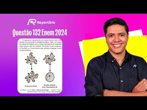 Thumbnail da aula: [ENEM 2024] Questão 132: O esquema representa um experimento...