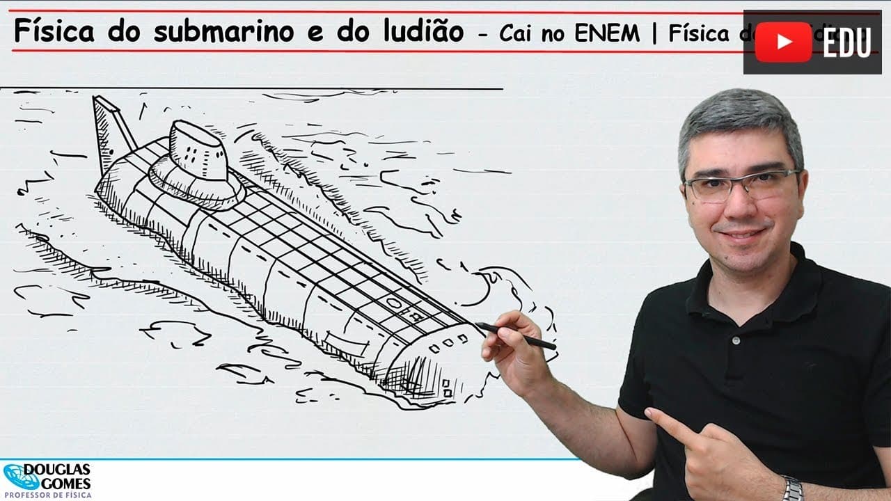 Thumbnail: Física da flutuação do submarino e do ludião | Física do cotidiano | Cai no ENEM