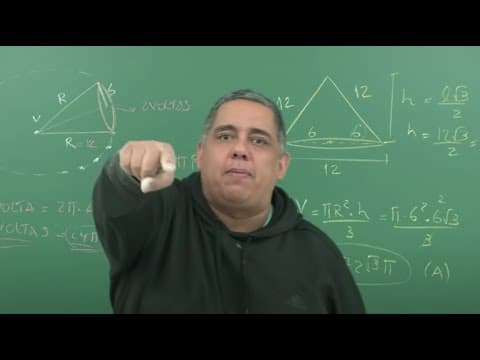 Thumbnail da aula: RESOLUÇÃO DAS QUESTÕES DE MATEMÁTICA DA UNESP 2017 | DESCOMPLICA