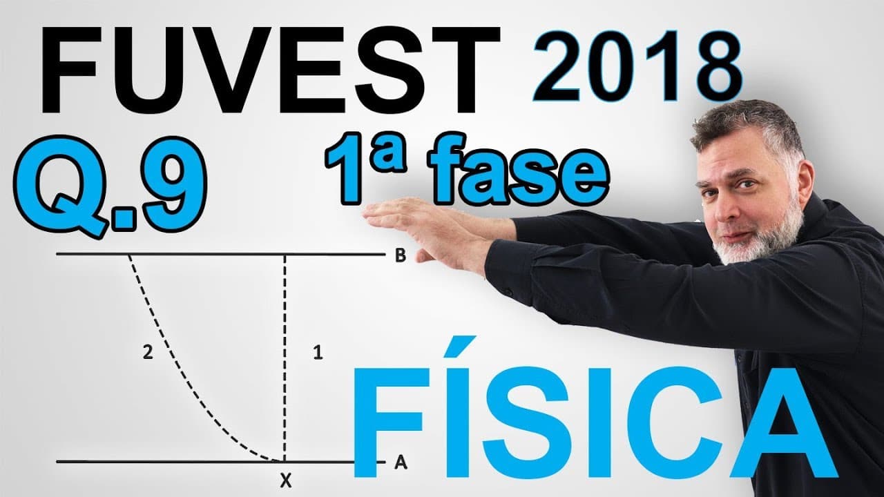 Thumbnail: 9 FUVEST 2018 1ª fase FÍSICA