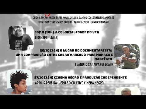 Thumbnail da aula: Ciclo de debates - Geografia e Cinema