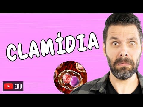Thumbnail da aula: CLAMÍDIA - IST (DTS) Causada por Bactéria | Biologia com Samuel Cunha