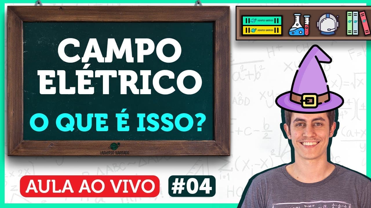 Thumbnail: O que é um CAMPO ELÉTRICO? | Aula de Física | LIVE004