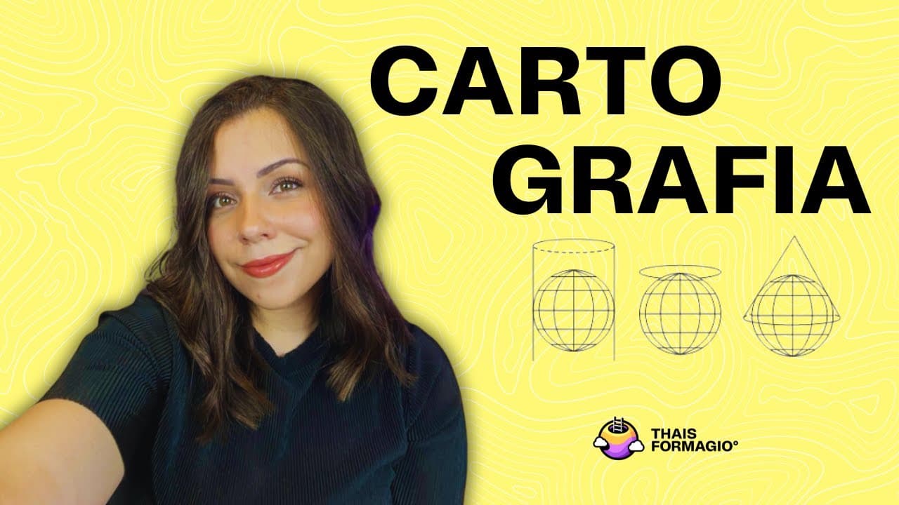 Thumbnail: ENEM Aula 7- Cartografia: projeções cartográficas - cilíndricas, cônica e azimutal