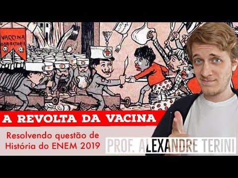 Thumbnail da aula: A Revolta da Vacina - Questão do ENEM 2019