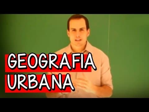 Thumbnail da aula: Geografia Urbana - Resumo para o ENEM: Geografia | Descomplica