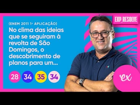 Thumbnail da aula: NO CLIMA DAS IDEIAS QUE SE SEGUIRAM À (...) | CRISE DO SISTEMA COLONIAL E CICLO DA MINERAÇÃO