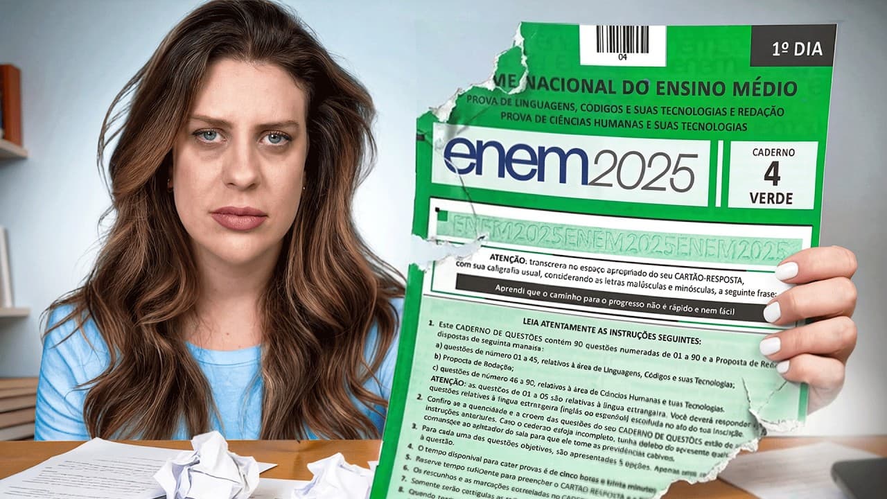 Thumbnail: Como fazer uma Redação do ENEM (atualizado para 2026)