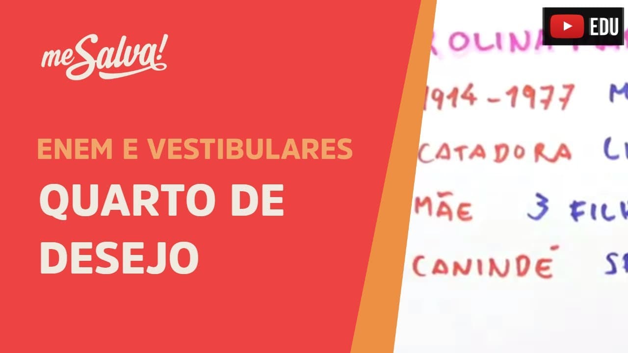 Thumbnail: Quarto de despejo - Leituras Obrigatórias UFRGS - Me Salva!