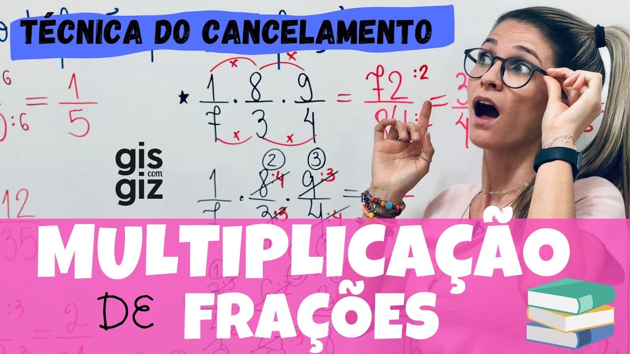 Thumbnail: FRAÇÃO - MULTIPLICAÇÃO de FRAÇÕES | Técnica do CANCELAMENTO |