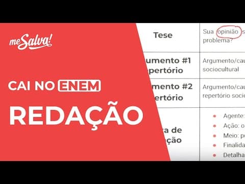 Thumbnail da aula: Cai no ENEM: Redação