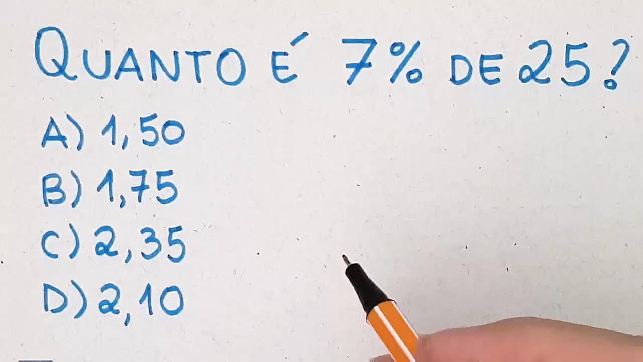 Thumbnail: 🔥 HELP MATEMÁTICA BÁSICA - Porcentagem com método diferente - #112
