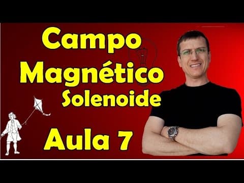 Thumbnail da aula: Campo magnético - Solenoide - Eletromagnetismo - Aula 7 - Prof.  Marcelo Boaro
