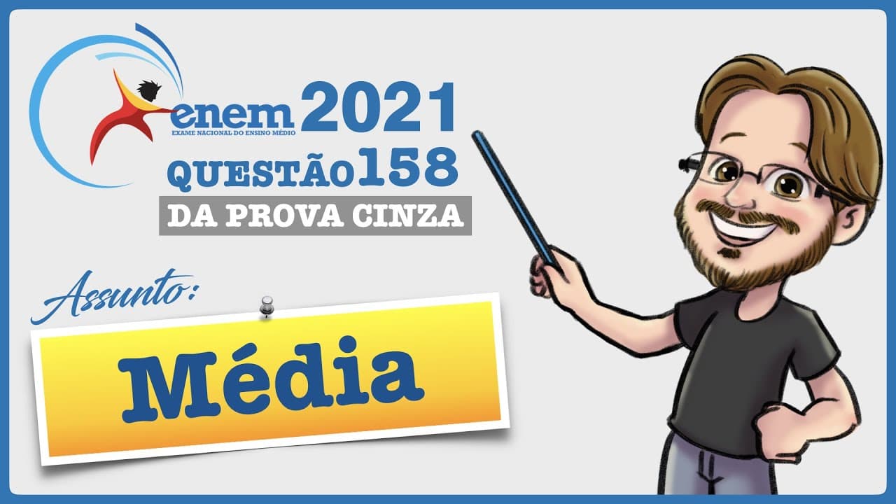 Thumbnail: ENEM 2021 || Média || Uma rede de hamburgueria tem três franquias em cidades distintas. Visando