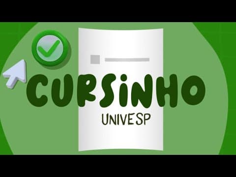 Thumbnail da aula: CURSINHO UNIVESP - CORREÇÃO PROVA UNIVESP 2022 - PORTUGUÊS