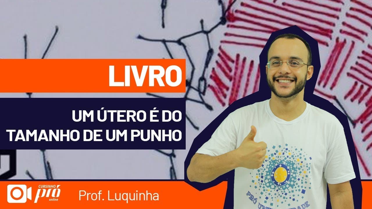 Thumbnail: Livros do Vestibular UFSC 2020 - Um Útero é do Tamanho de um Punho