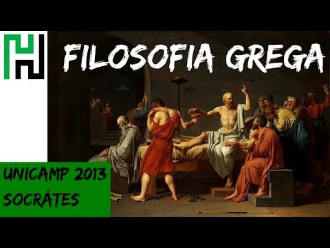 Thumbnail da aula: Unicamp 2013 Filosofia - Sócrates
