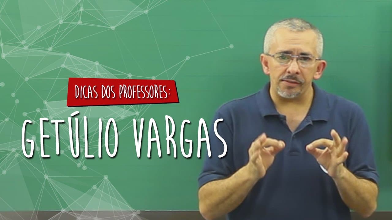 Thumbnail: #Dica dos Professores - História - Getúlio Vargas
