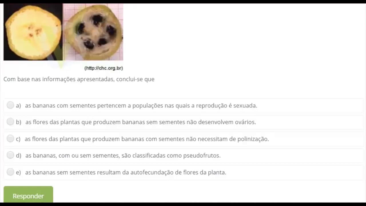 Thumbnail: Live: Exercícios 5# - Questões de Biologia 3# - UNESP(varios anos)