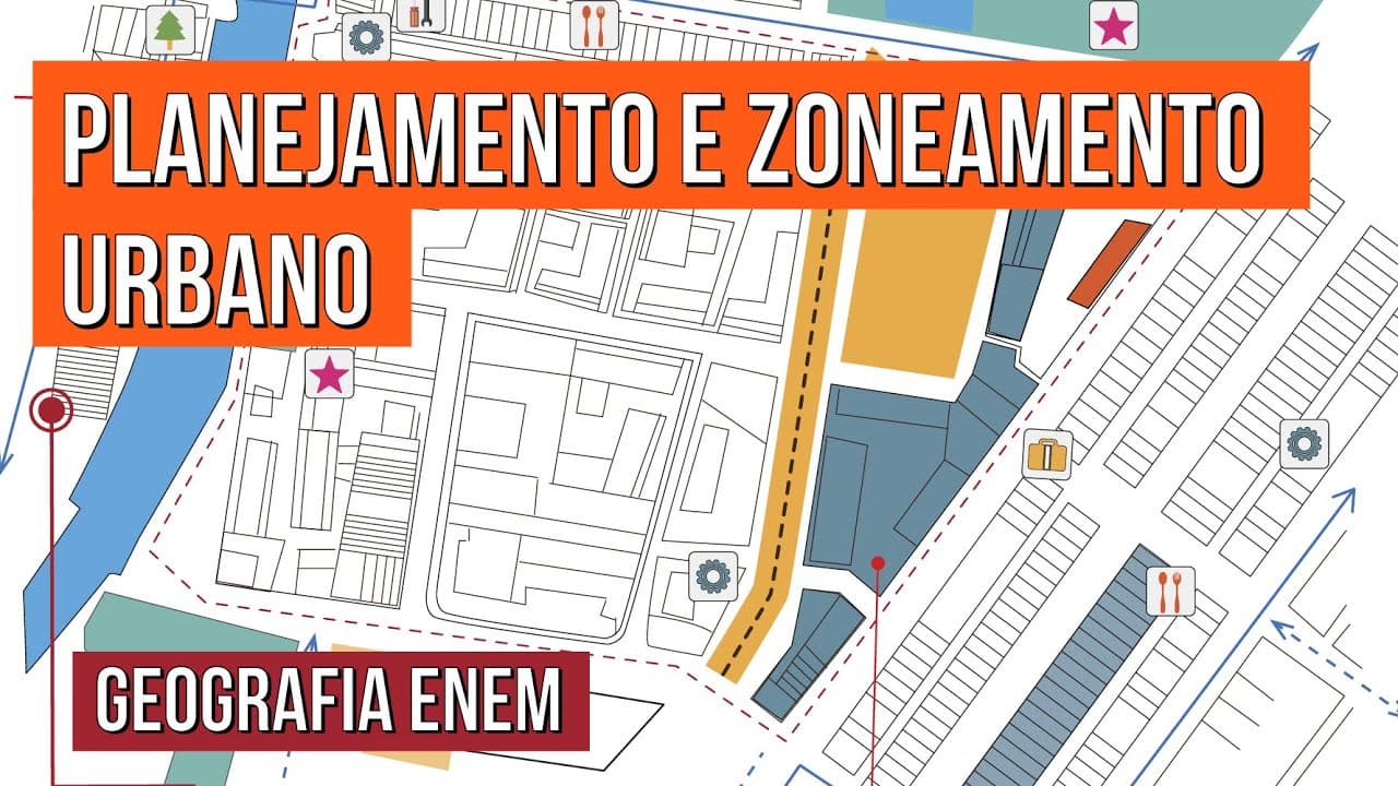 Thumbnail: PLANEJAMENTO E ZONEAMENTO URBANO | Geografia | Recomposição de Aprendizagem | Eduardo