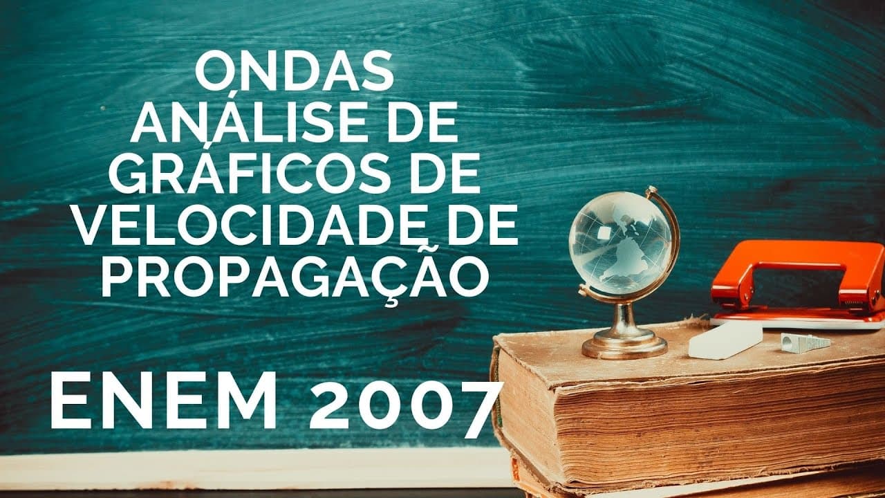 Thumbnail: Ondas - ENEM 2007 - Análise de gráficos de velocidade de propagação
