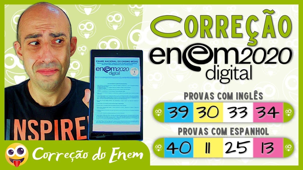 Thumbnail: [CORREÇÃO DO ENEM] Questão 39 - Enem 2020 digital - Prova azul (Inglês) ▷ Elementos da ginástica