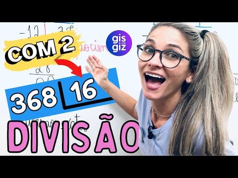 Thumbnail da aula: DIVISÃO COM DOIS NÚMEROS NA CHAVE \Prof. Gis/ MATEMÁTICA BÁSICA