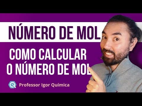 Thumbnail da aula: COMO CALCULAR? CONCENTRAÇÃO EM MOL/L