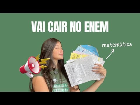 Thumbnail da aula: ENEM Revelado: Questões de Matemática Que SEMPRE Aparecem! (Parte 2)