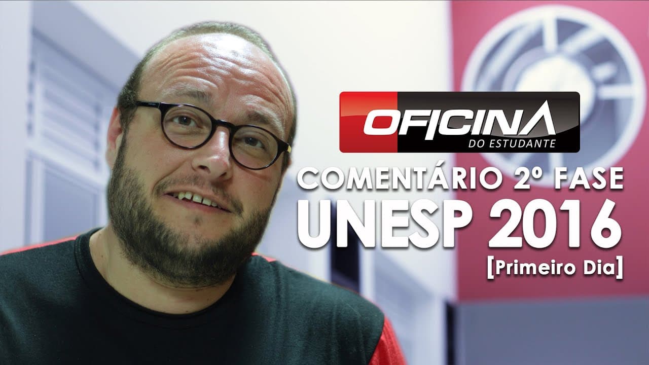 Thumbnail: UNESP 2016 - Comentário da 2º Fase - Oficina do Estudante